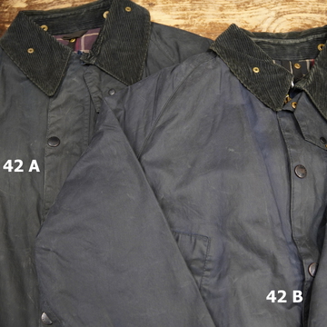 yoused(ユーズド) / BARBOUR REMAKE JACKET (SIZE42) -SAGE,NAVY- #23AW13