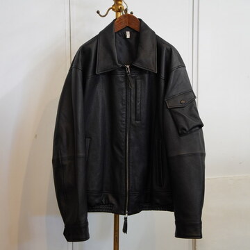 y25SSzCCU(V[V[[)/ SWING TOP JACKET -BLACK- #SH-37-C-GOAT-3