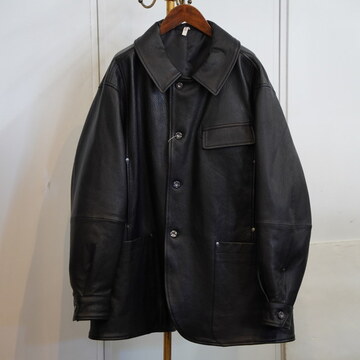 y25SSzCCU(V[V[[)/ WORK JACKET -BLACK- #SH-57-C-GOAT-3