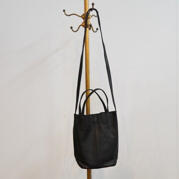 y24AWzMorphee(tF) / 2WAY SMALL TOTE(SHORT) -BLACK- #SS-BLK-103