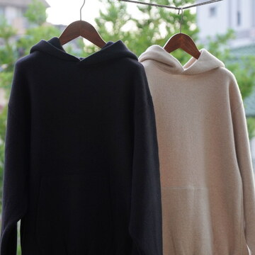 y25AWzHERILL(w)/ GCtwist Hooded  -BLACK,NATURAL- #25-080-HL-8110-30
