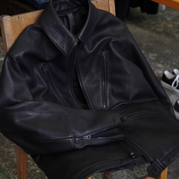 y25AWzAUBERGE(ƒI[ƒxƒ‹ƒWƒ…)/ LEOPARD -BLACK- #AU25A05