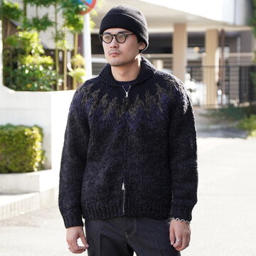 y25AWzAUBERGE(I[xW)/ CROCHET -CHARCOAL- #AU25A20