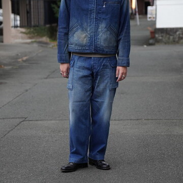 �y26SS�zHERILL(�w����)/ U.S.ARMY M-43 Nepdenim Jacket -VINTAGEWORN- #26-030-HL-81801