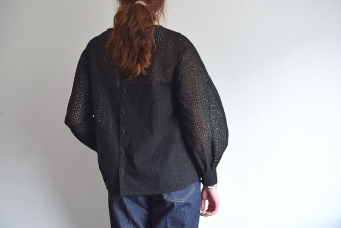 Bilitis dix-sept ans(ビリティス・ディセッタン) Cotton Lace Blouse(2色展開)(10)