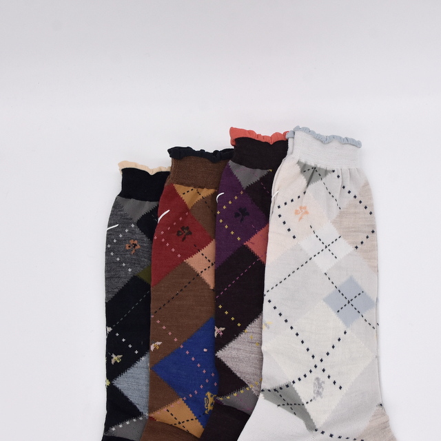 ANTIPAST (アンティパスト)/ ARGYLE+argyle SOCKS(4色展開) (10)