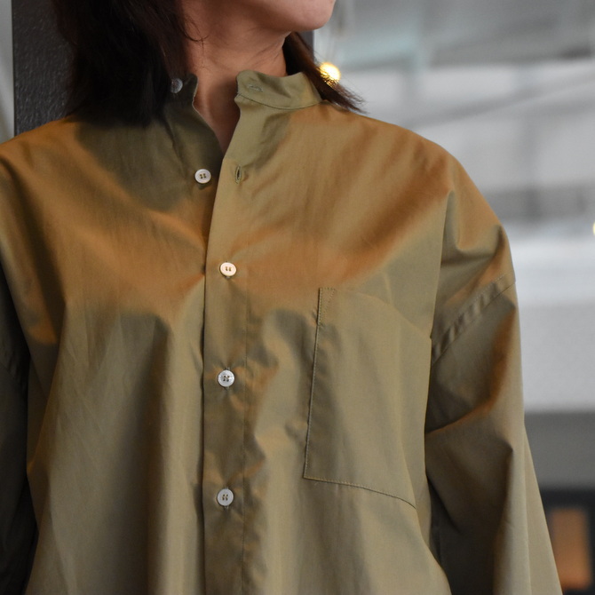 【30% off sale】CristaSeya(クリスタセヤ)/ LIGHT COTTON PYJAMA SHIRT #02DA-C(10)