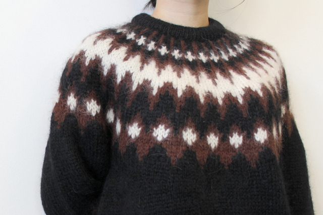 BATONER(バトナー)【20AW】women MOHAIR NORDIC CREW NECK(2色展開)_BN-20FL-054【K】(10)