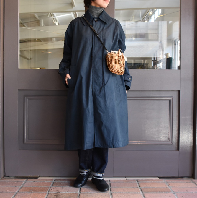 TOUJOURS(トゥジュー) Oversized Flared Soutien Collar Coat #TM33GC02(10)