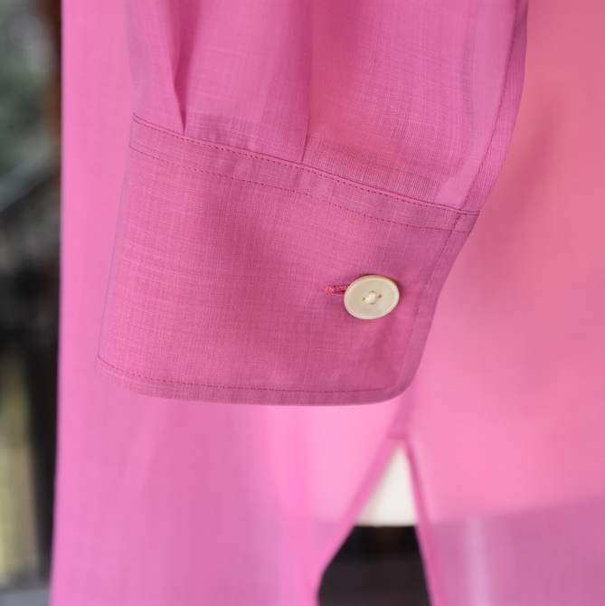 【40% off sale】AURALEE(オーラリー)【21SS】WOOL RECYCLE POLYESTER SHEER CLOTH SHIRT(3色展開)_A21SS01RM(10)