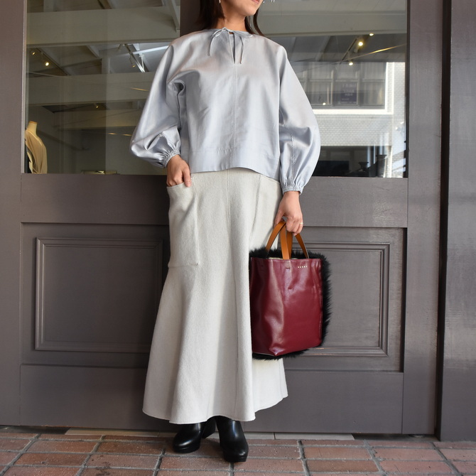 TENNE HANDCRAFTED MODERN(テン ハンドクラフテッドモダン) / KNIT MARMEID SKIRT(10)