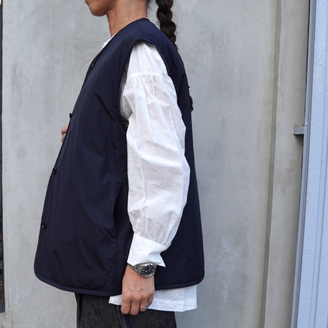 TOUJOURS(ƒgƒDƒWƒ…[) /REVERSIBLE PADDED UTILITY VEST #AM39DV03(10)