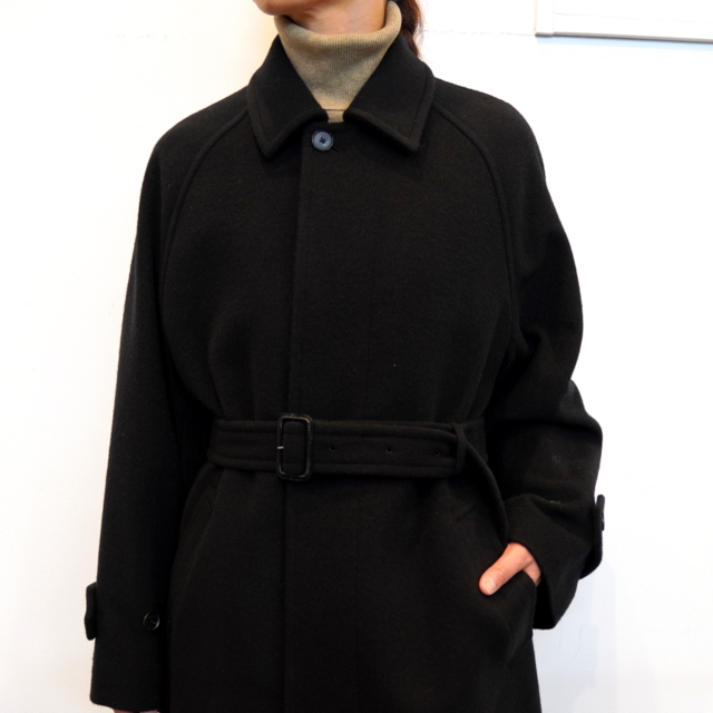 AURALEE(ƒI[ƒ‰ƒŠ[) CASHIMERE WOOL MOSSER SOUTIEN COLLAR COAT #A23AC03MC(10)