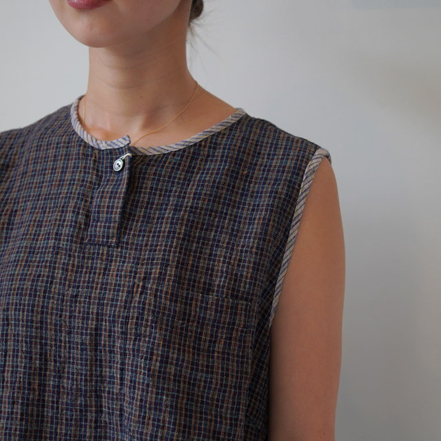 SARAH(サラ) SIMONE MINI CHECK LINEN S/ #C52999(10)
