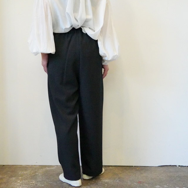 TRAVAIL MANUEL(トラバイユマニュアル) ドレープツイルバームパンツ#5059-511(10)