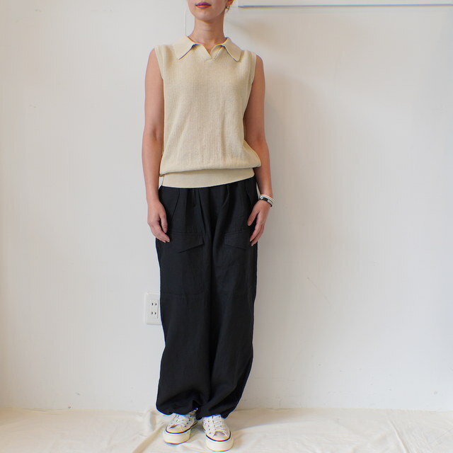 TICCA (ティッカ) リネンカーゴパンツ #TBES-405(10)
