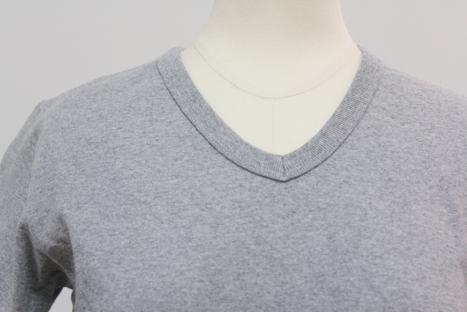 commono reproducts (コモノリプロダクツ) V Neck Tee(2色展開)【K】(11)