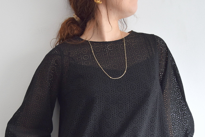 Bilitis dix-sept ans(ビリティス・ディセッタン) Cotton Lace Blouse(2色展開)(11)