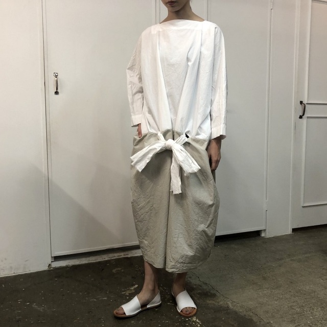 DANIELA GREGIS(ダニエラ グレジス) ワンピース(WHITE×NATURAL)【K】(11)