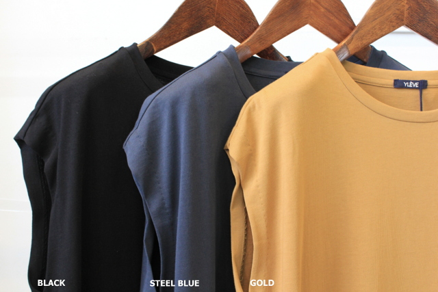 【30% off sale】YLÉVE(イレーヴ) 【20SS】ORGANIC COTTON BIO N/S OP(3色展開)_168-0155551【K】(11)