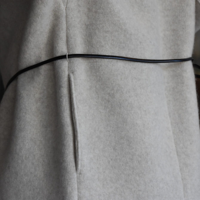 TENNE HANDCRAFTED MODERN(テン ハンドクラフテッドモダン) NO COLLAR KNIT JACKET (2色展開)#003JK(11)