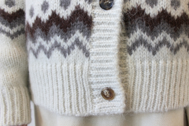 BATONER(バトナー)【20AW】women MOHAIR NORDIC CREW CARDIGAN(2色展開)_BN-20FL-056【K】(11)