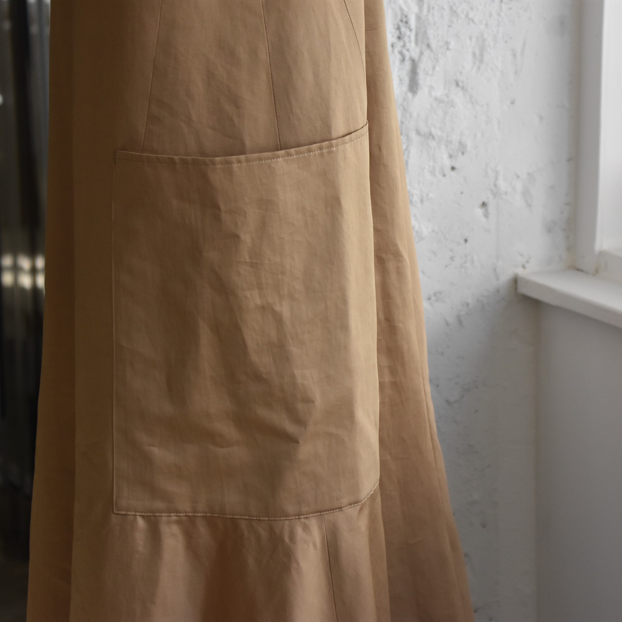 TENNE HANDCRAFTED MODERN(テン ハンドクラフテッドモダン) / NO SLEEVE MERMAID DRESS【2色展開】 #0028-25SS-AA(11)