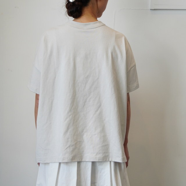 TRAVAIL MANUEL(トラバイユマニュアル) クラシック天竺 スリットT #2014-51(11)
