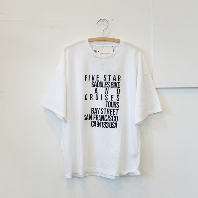 TICCA (ティッカ) FIVE START Tシャツ#TBES-473(11)