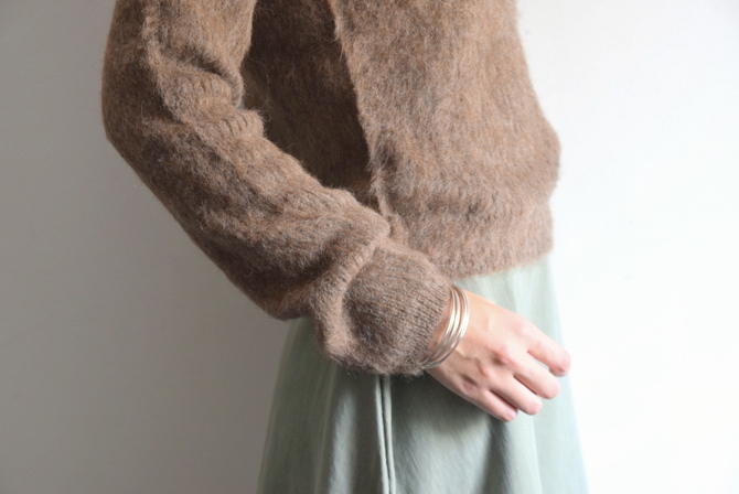【40%OFF SALE】Bilitis dix-sept ans(ビリティス・ディセッタン)Baby Alpaca Pullover (2色展開)(12)