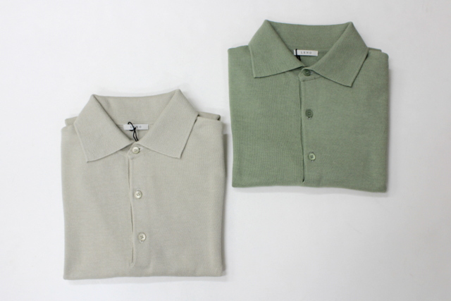 LENO&Co.(リノアンドコー) 【20SS】COTTON SILK KNIT POLO(2色展開)_L2001K002【Z】(12)