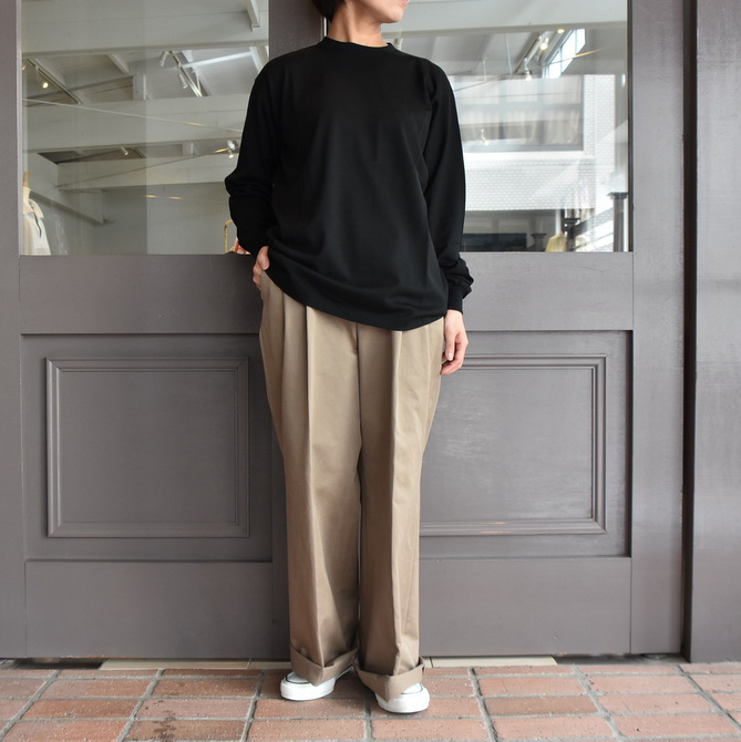 AURALEE(オーラリー) / LUSTER PLAITING L/S TEE(4色展開) #A20AP03GT(12)