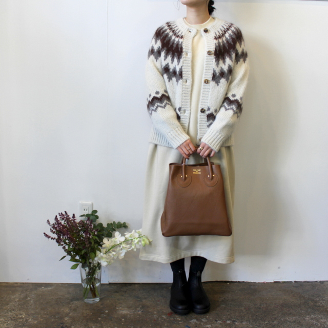 BATONER(バトナー)【20AW】women MOHAIR NORDIC CREW CARDIGAN(2色展開)_BN-20FL-056【K】(12)