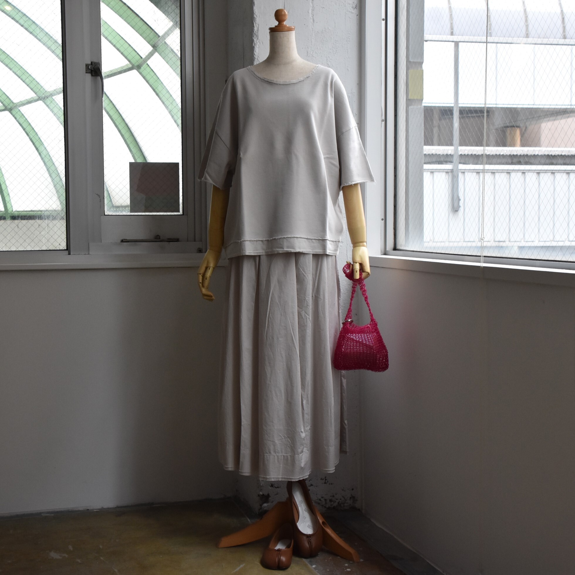 Kristensen DU NORD(クリステンセンドゥノルド) / S/S スウェットTシャツ【3色展開】 #J-124-AA(12)