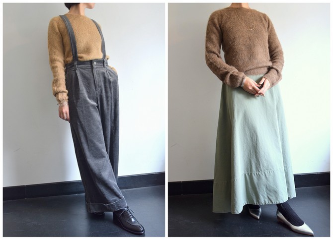 【40%OFF SALE】Bilitis dix-sept ans(ビリティス・ディセッタン)Baby Alpaca Pullover (2色展開)(13)