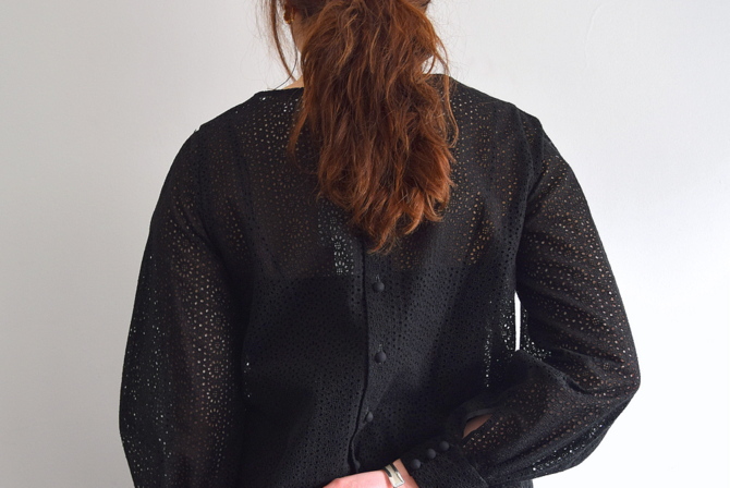 Bilitis dix-sept ans(ビリティス・ディセッタン) Cotton Lace Blouse(2色展開)(13)