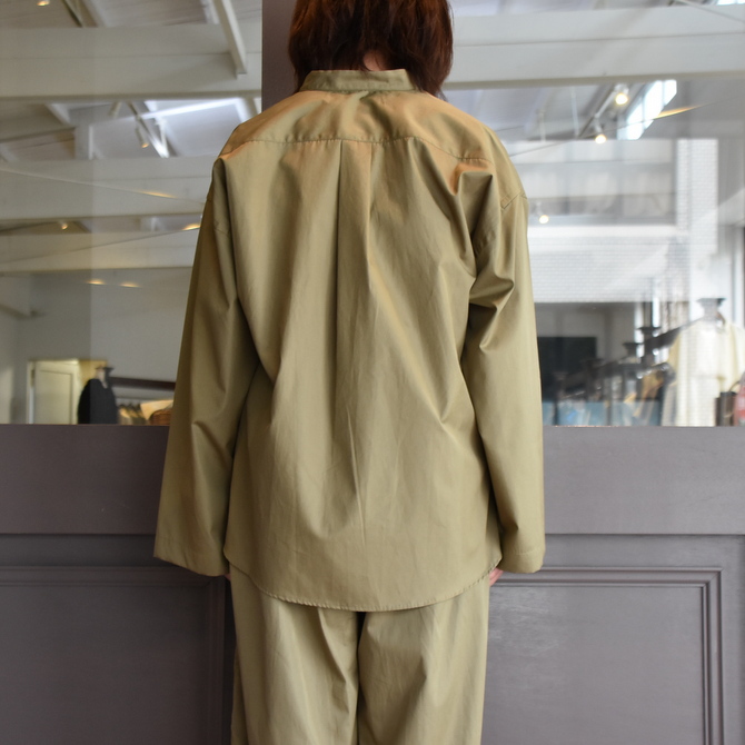 【30% off sale】CristaSeya(クリスタセヤ)/ LIGHT COTTON PYJAMA SHIRT #02DA-C(13)