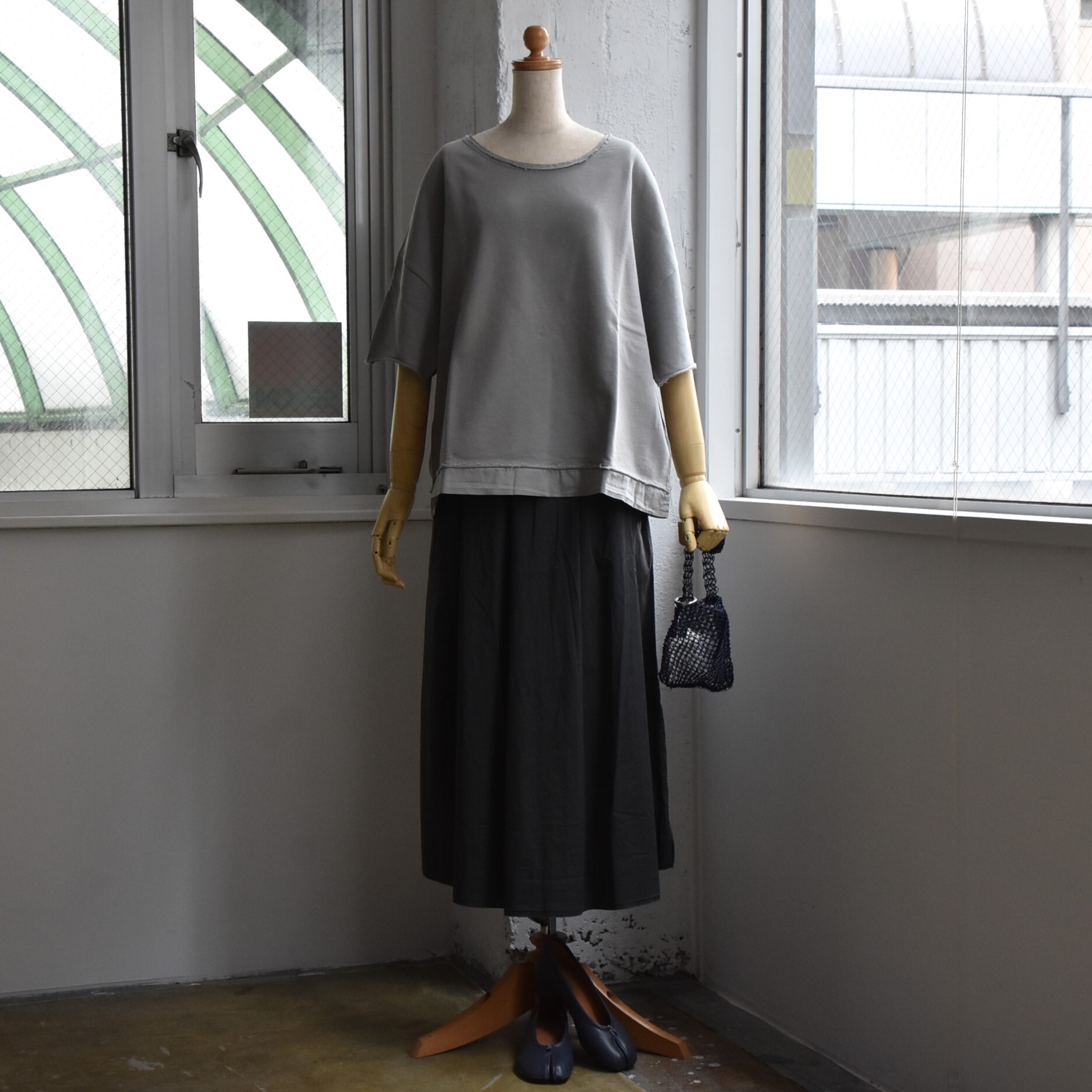 Kristensen DU NORD(クリステンセンドゥノルド) / S/S スウェットTシャツ【3色展開】 #J-124-AA(13)