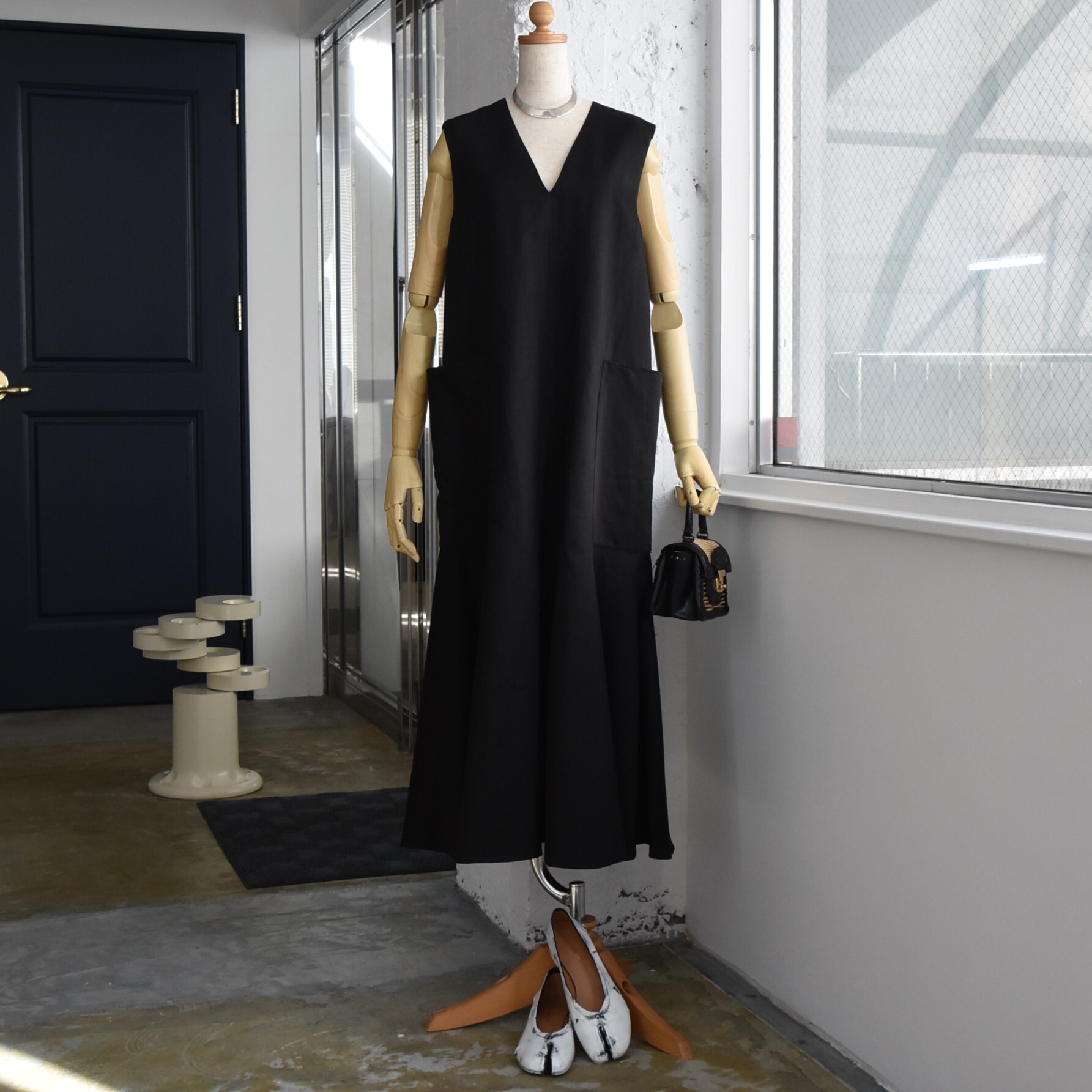 TENNE HANDCRAFTED MODERN(テン ハンドクラフテッドモダン) / NO SLEEVE MERMAID DRESS【2色展開】 #0028-25SS-AA(13)