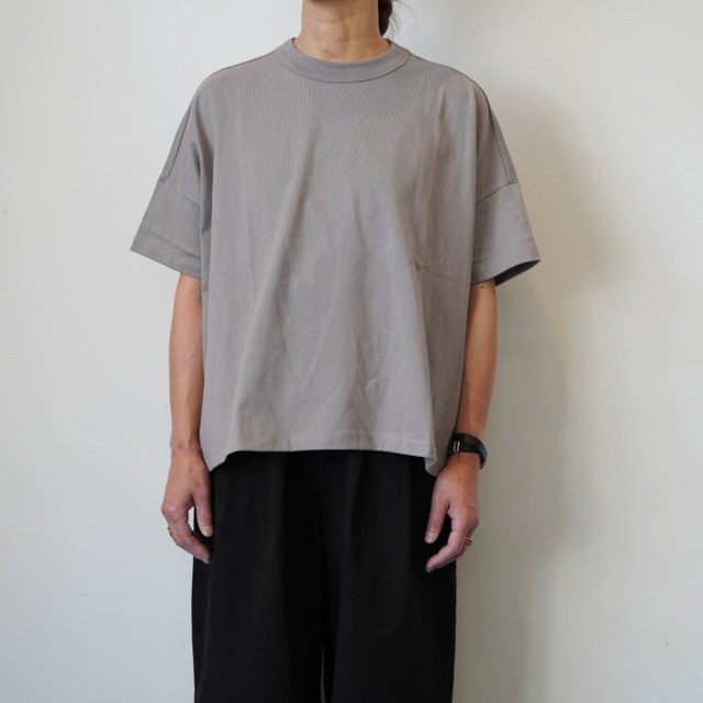 TRAVAIL MANUEL(トラバイユマニュアル) クラシック天竺 スリットT #2014-51(13)