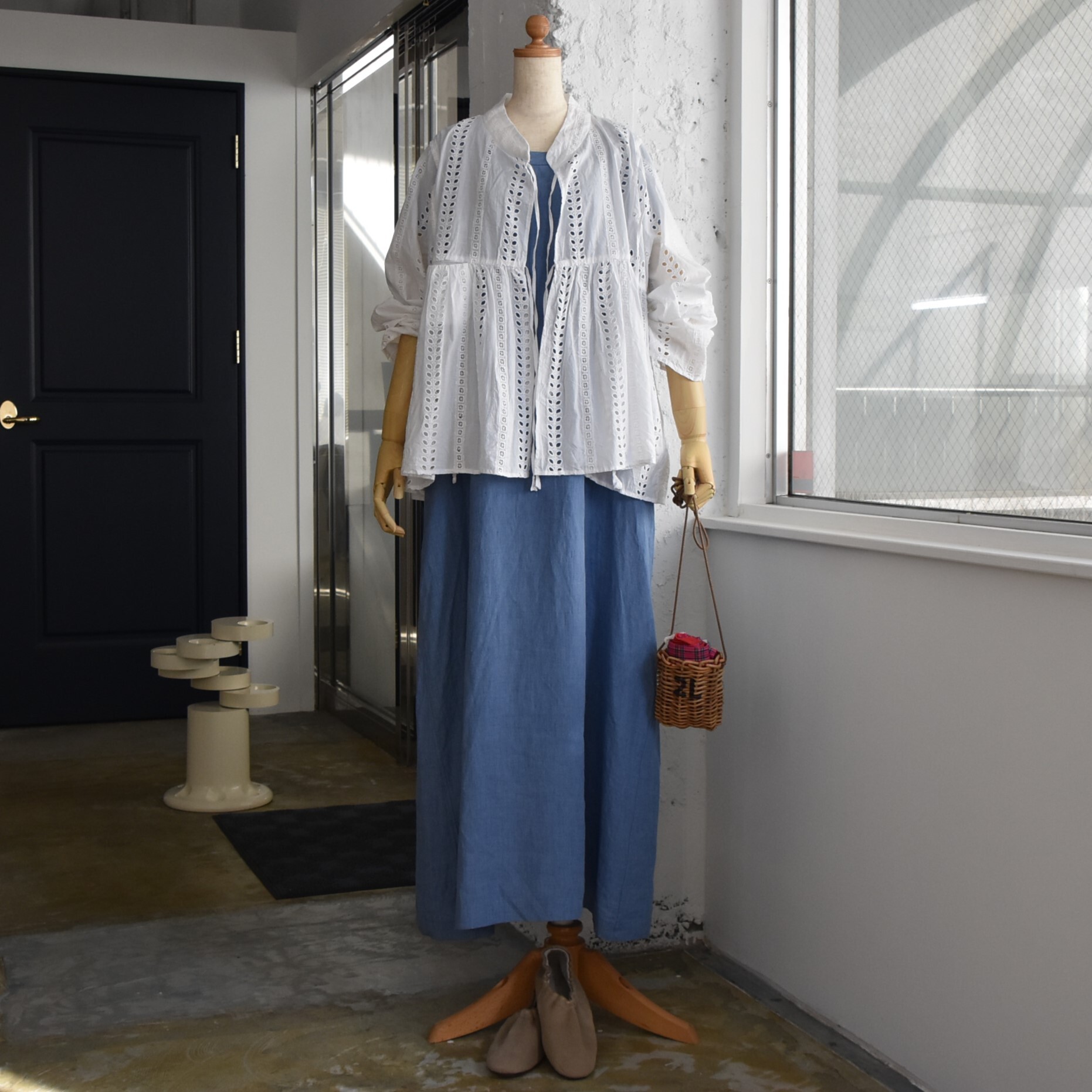 TOUJOURS(トゥジュー) / Pocket Big Tank Dress【2色展開】 #YM42SD04-AA(14)
