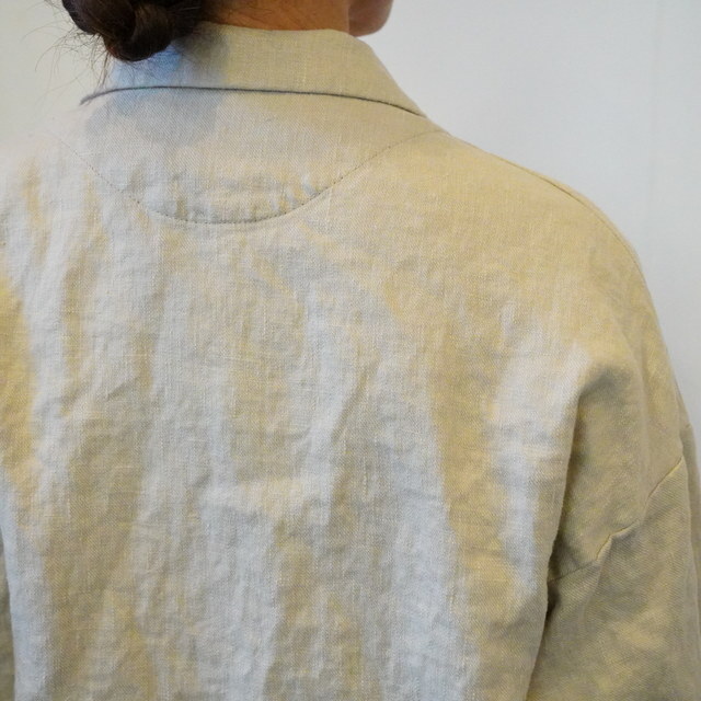 TRAVAIL MANUEL(トラバイユマニュアル) フレンチリネンツイル ラスティックJKT#4013-51(15)