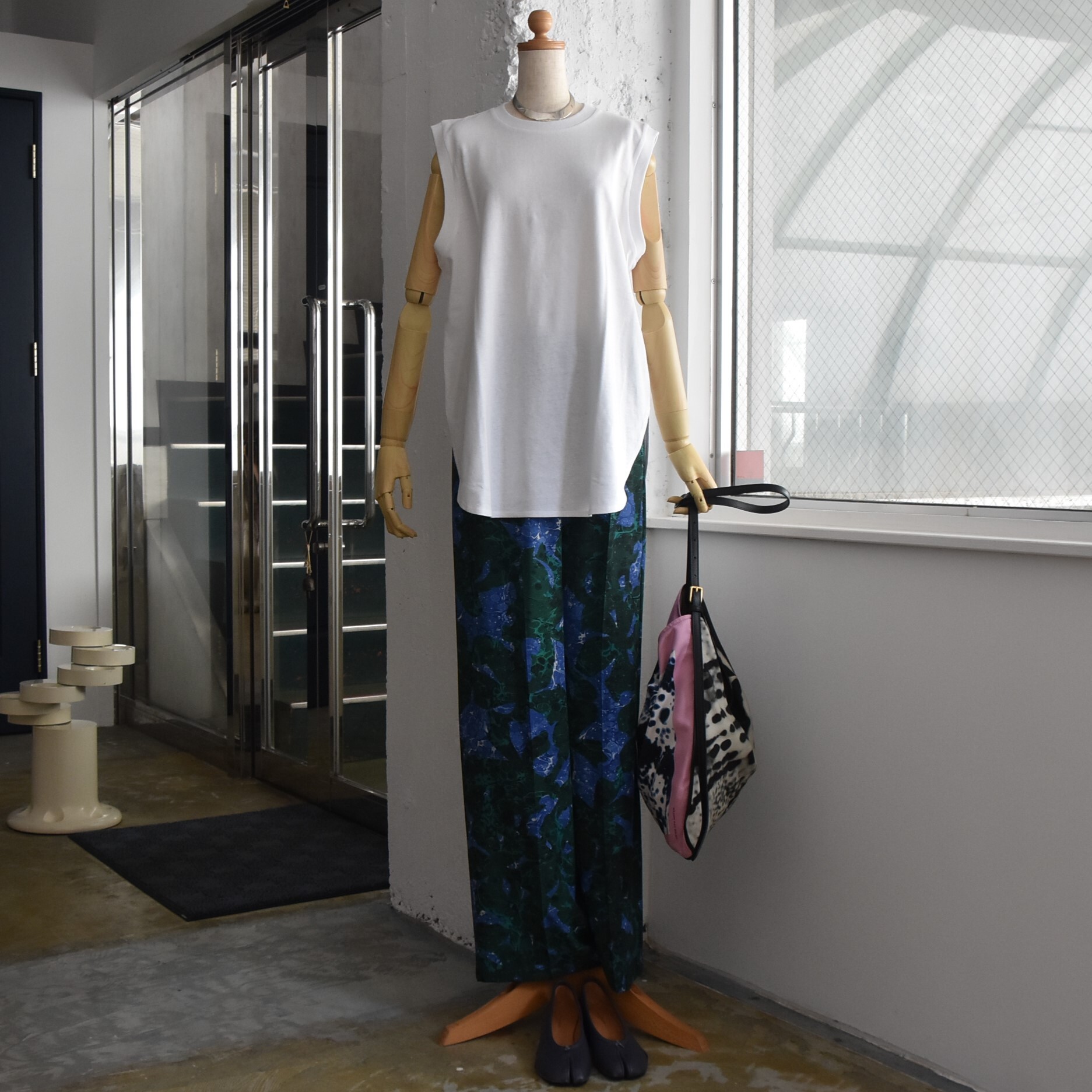SACRA (サクラ) / HEMP COTTON JSY BACK LOGO TOP【3色展開】 #125245091-AA(15)