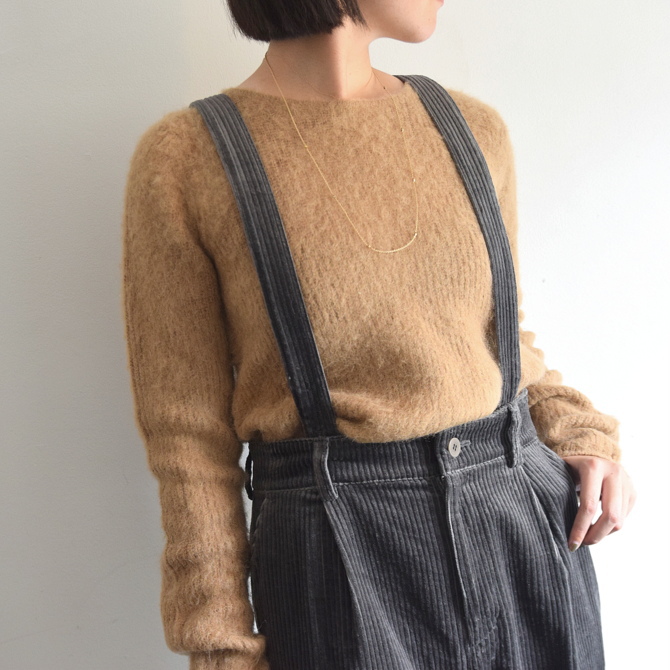 【40%OFF SALE】Bilitis dix-sept ans(ビリティス・ディセッタン)Baby Alpaca Pullover (2色展開)(1)