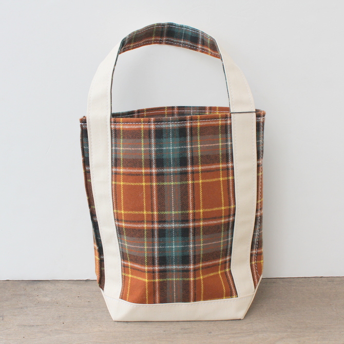TEMBEA(テンベア)BAGUET TOTE S(WOOL BROWN CHECK)【K】(1)