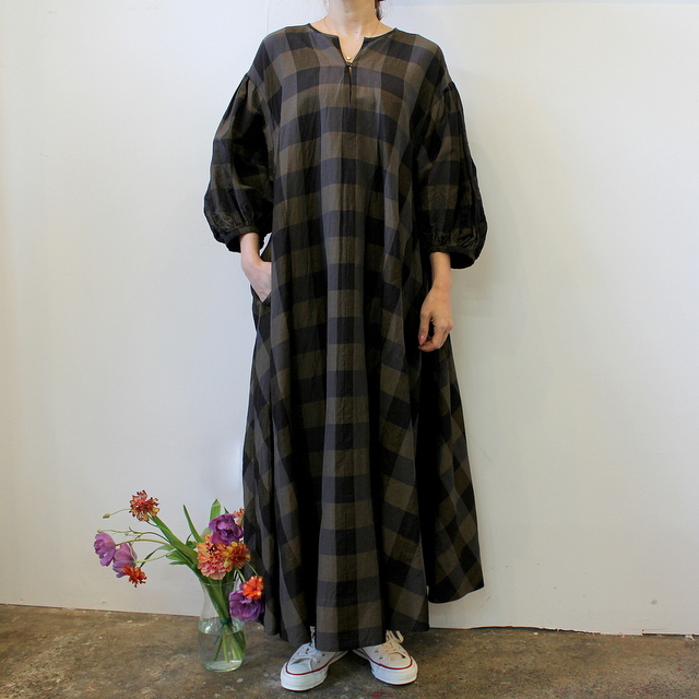 GASA*(ガサ) 【20SS】升 Aline dress_11201-08311-B-F【K】(1)