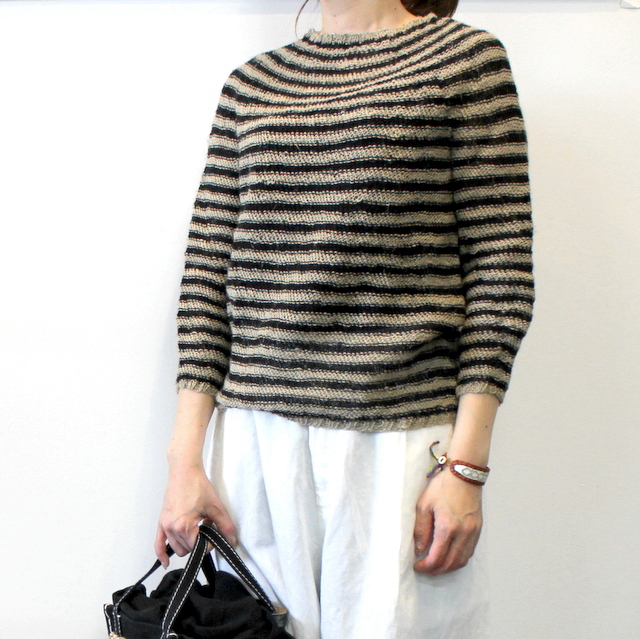 DANIELA GREGIS(ダニエラ グレジス) 【20SS】ボーダーニット no.11_MM1991374【K】(1)