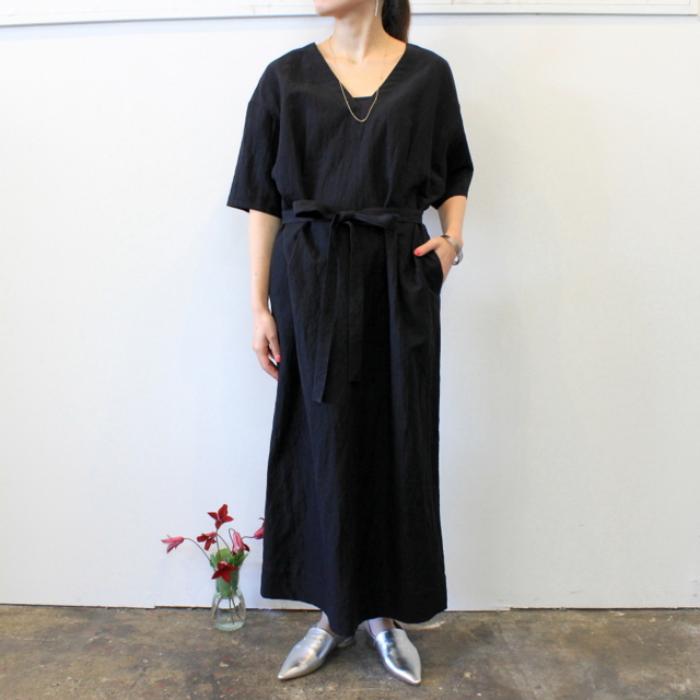 humoresque(ユーモレスク) 【20 SS】V-neck dress_HS2102【K】(1)