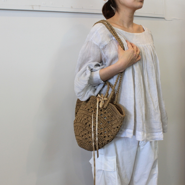 TOUJOURS(トゥジュー) 20SS CLASSIC PLEATED BLOUSE TM32JS02【K】(1)