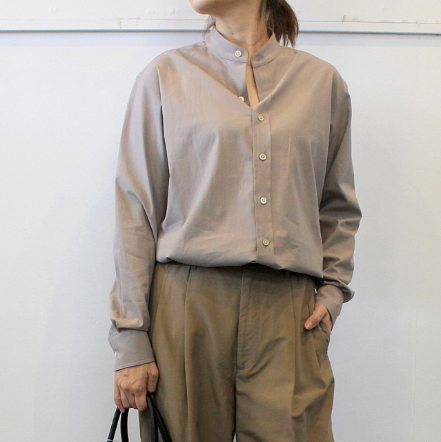 AURALEE(オーラリー)【20AW】WASHED FINX TWILL SHIRTS(2色展開)_A20AS03TN【Z】(1)